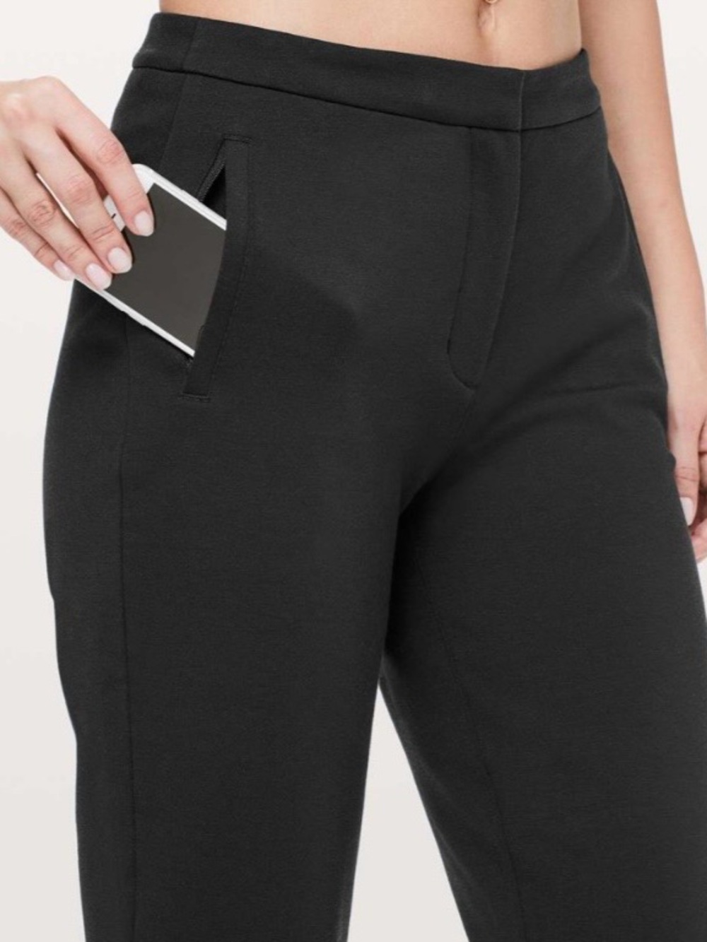 Lululemon On The Move Pant Ponte 28" Black 10 - Picture 3 of 10